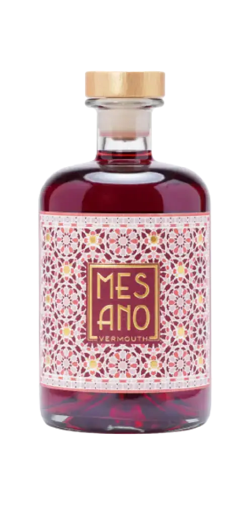 Vermouth Mesano 500ml aus Stuttgart, bitter-süßer Wermut mit Blutorangengeist und fruchtigen Kräuternote.