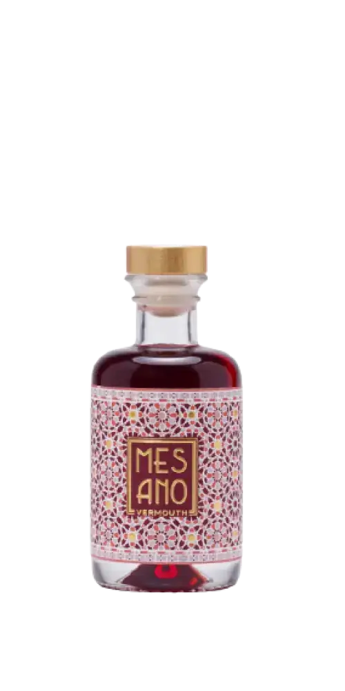 Vermouth Mesano 100ml aus Stuttgart, bitter-süß mit Fruchtnoten und herben Kräutern, edel verfeinert.