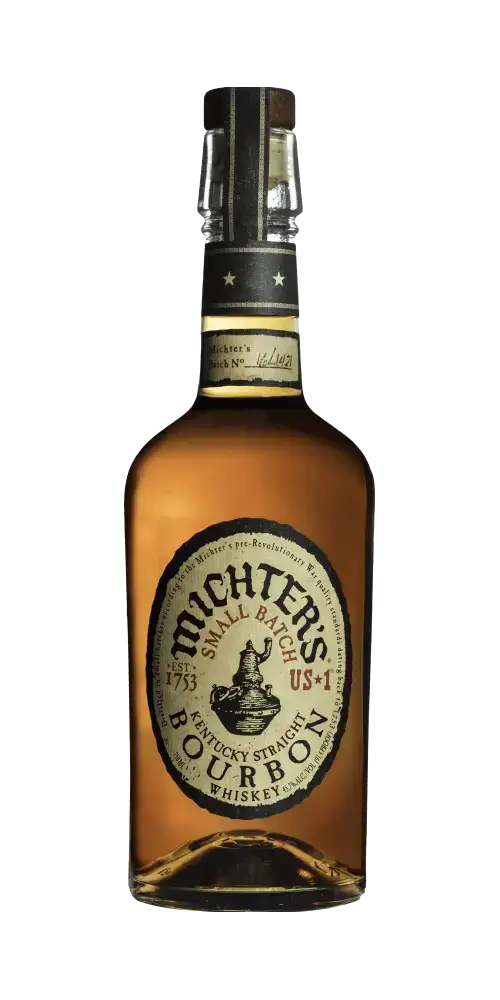 Amerikanischer Whiskey Michter's US1 Small Batch Bourbon, Kentucky Straight Whiskey mit Karamell- und Vanillenoten.