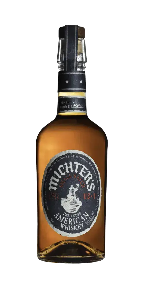 Amerikanischer Whiskey Michter's US1 Small Batch, 5-8 Jahre, süß, Noten von Vanille und Butterscotch.