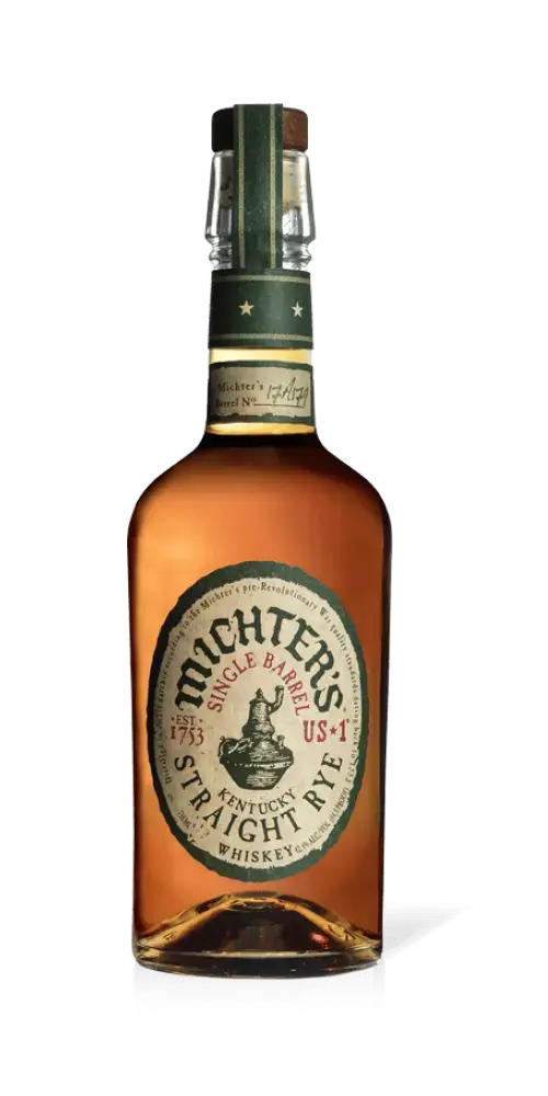Amerikanischer Whiskey Michter's US 1 Single Barrel Kentucky Straight Rye in eleganter Flasche
