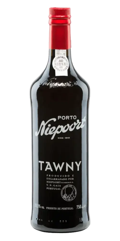 Niepoort Tawny, Vinho do Porto mit lebendigem Rot und Nussaromen, 19,5 % Vol.