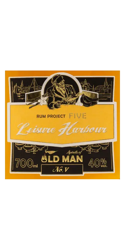 Rum Project Five - Leisure Harbour, 700ml, 40%, Old Man, karibischer Rum, süßer und fruchtiger Blend, edel.