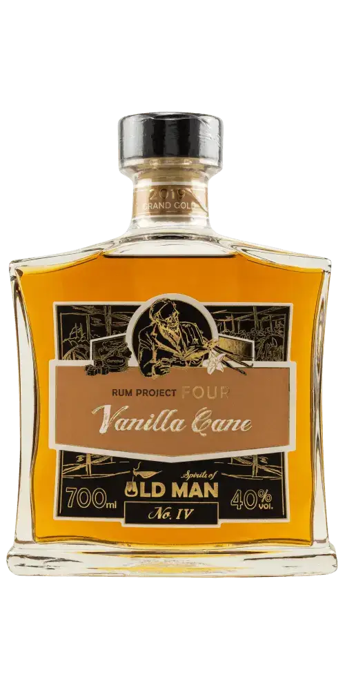 Rum Old Man Project Four Vanilla Cane, karibischer Rum mit Vanille und Karamell, 700ml, 40% vol.