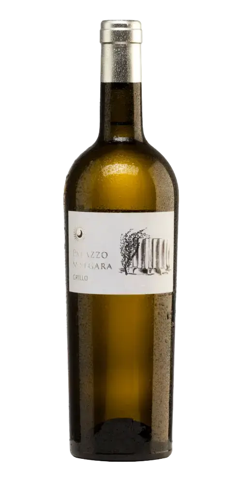 Palazzo Malgara - Grillo, sizilianischer Weißwein mit Aromen von Brennnesseln und 12,5 % Vol. fruchtiger Genuss.