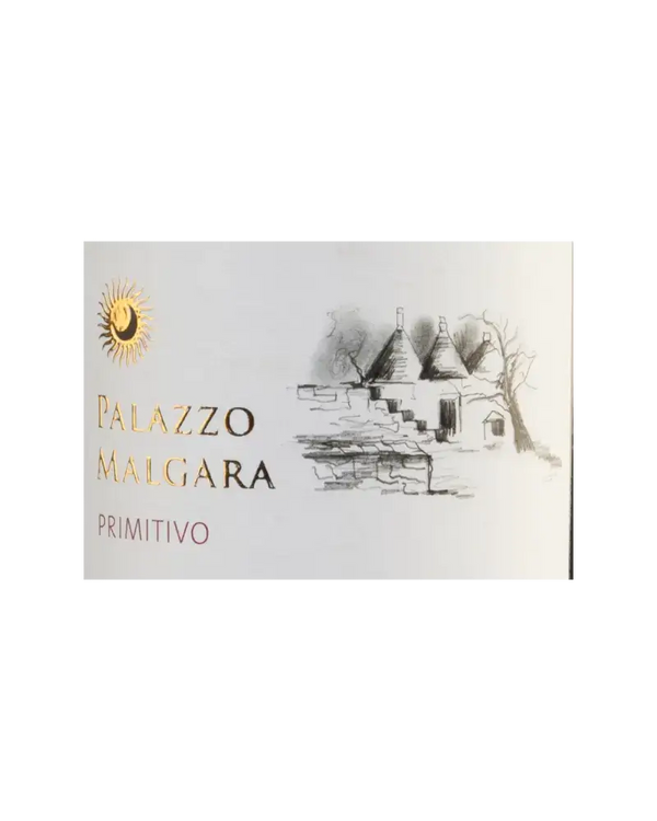 Palazzo Malgara Primitivo, italienischer Rotwein mit intensiver Frucht und samtigem Abgang.