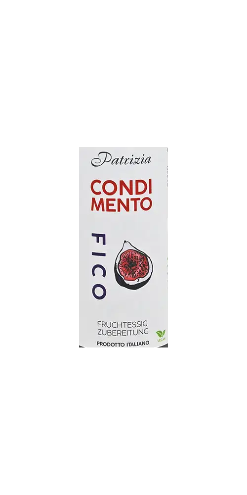 Italien Patrizia Feinkost - Condimento Fico 100ml Etikett