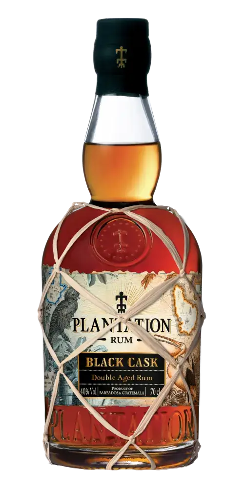 Plantation Rum Black Cask 2021, Barbados und Guatemala, Double Aged, 1-3 Jahre in Bourbonfässern, 40% Vol.