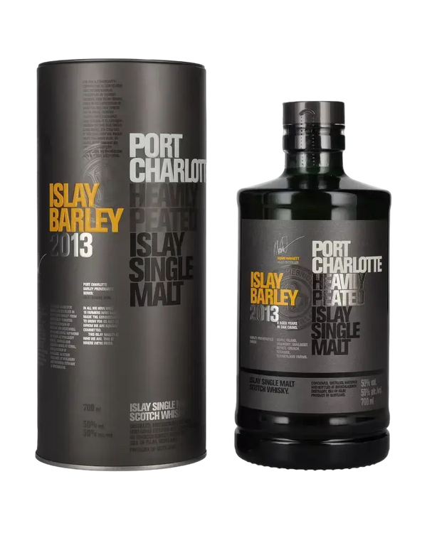 Schottischer Whisky Port Charlotte 2013 Islay Barley, Single Malt, stark rauchig, 700ml, aus Islay.