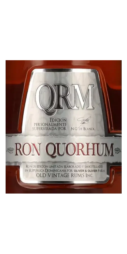 Quorhum Rum 15 Jahre Solera in der Flasche, dominikanische Herkunft, milder und würziger Premium-Rum, TIME 2 TASTE.