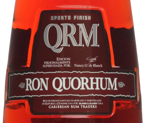 Quorhum 30 Aniversario Oporto Finish Rum, 30 Jahre alt, aus der Dominikanischen Republik, hochwertige Abfüllung.