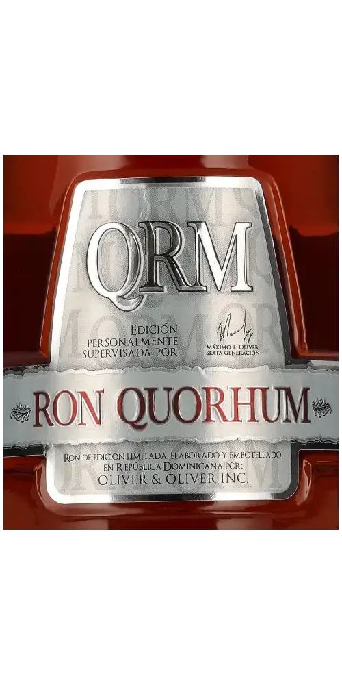 Rum Quorhum 23 Jahre Solera, Dominikanische Republik, Oliver & Oliver, edel im Glas.