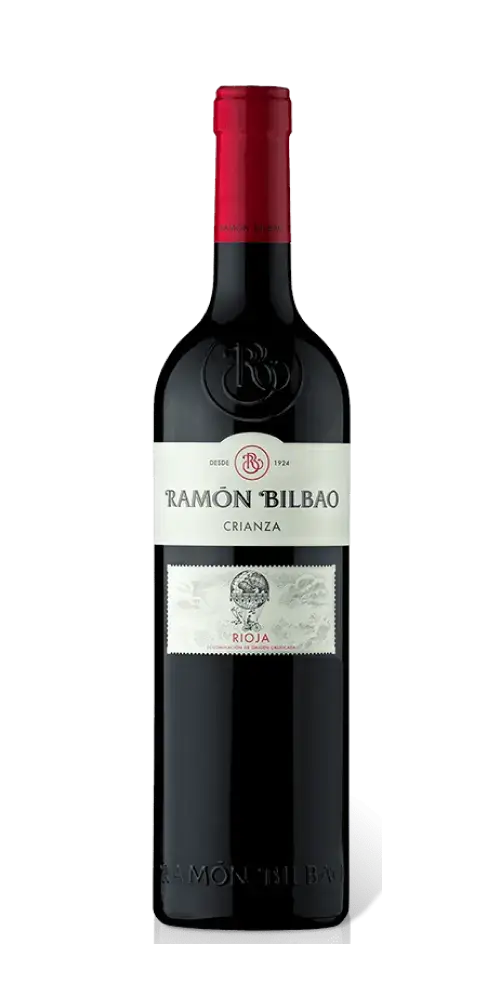 Ramon Bilbao Crianza Rioja DOCA, Rotwein aus Spanien, Tempranillo mit Aromen von Brombeere und Vanille.