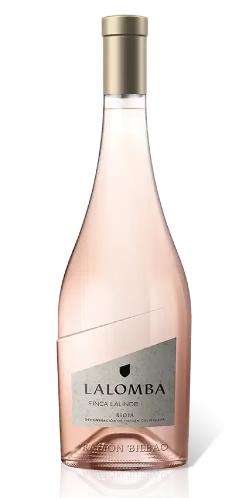 Lalomba Rosado Rioja DOCa, feiner Roséwein aus Spanien mit Noten von Pfirsich und roten Früchten.