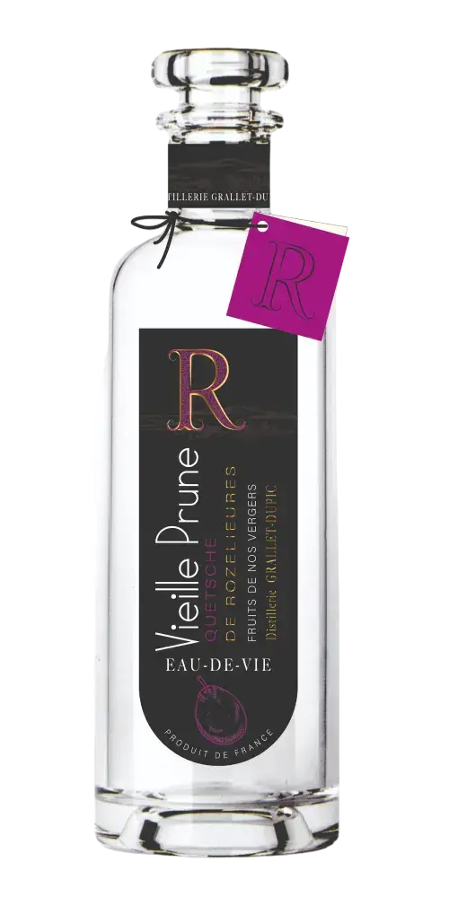 Frankreich Lothringen Pflaume Obstbrand Rozelieures Vieille Prume 500ml Flasche 45%