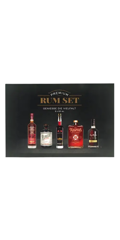 Rum Tasting Box PREMIUM - 5 x 50ml