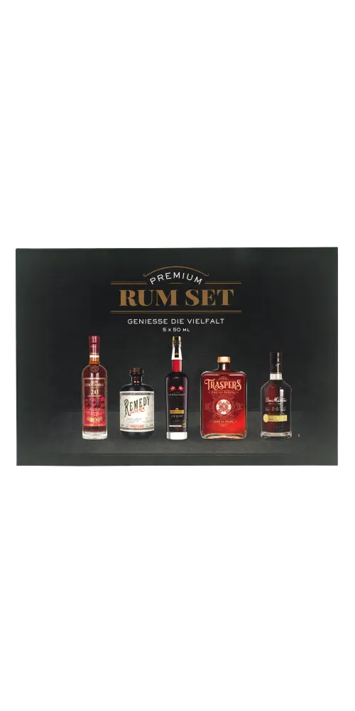 Rum Tasting Box PREMIUM - 5 x 50ml