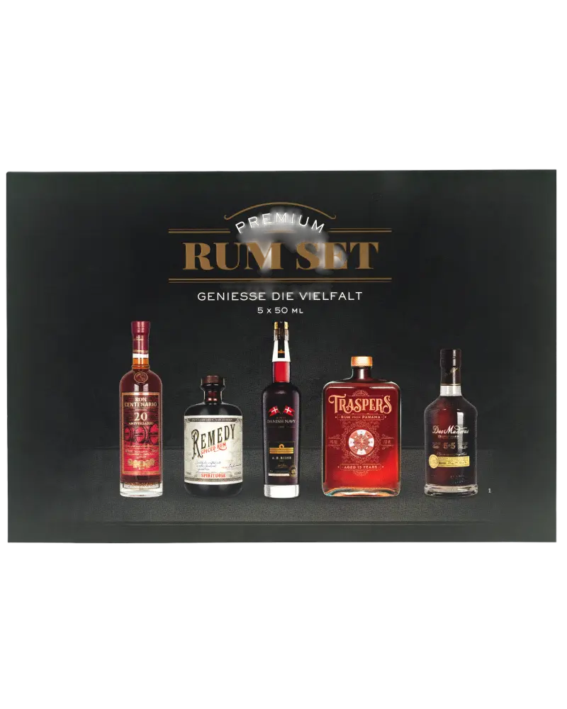 Rum Tasting Box PREMIUM - 5 x 50ml