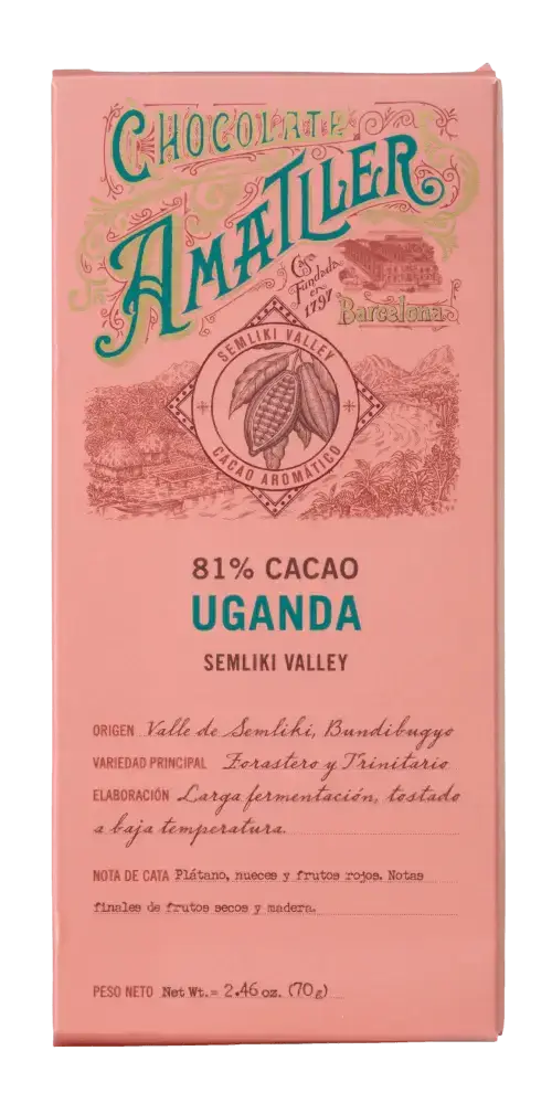 Simón Coll - Chocolate Amatller 81 % Cacao Uganda