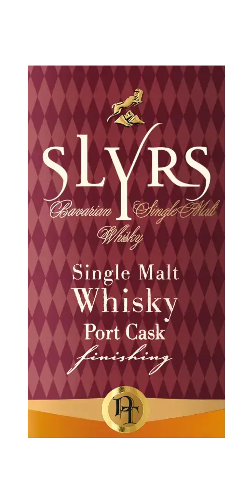 Deutscher Whisky Slyrs Port Cask Finish, bayerischer Single Malt mit fruchtig-würzigen Noten.