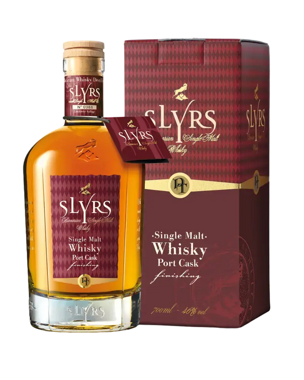 deutscher Whisky Slyrs Port Cask Finish 700ml, fruchtiger Duft von roten Beeren und Vanille, Bayern