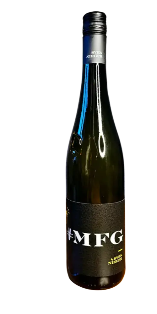 Sven Nieger MFG Weißwein Cuvée 0,75 l – Riesling und Chardonnay, veganer Landwein aus Baden