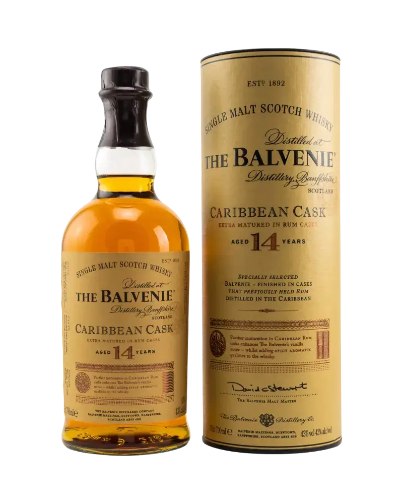 The Balvenie Caribben Cask 14 Jahre (Tube)