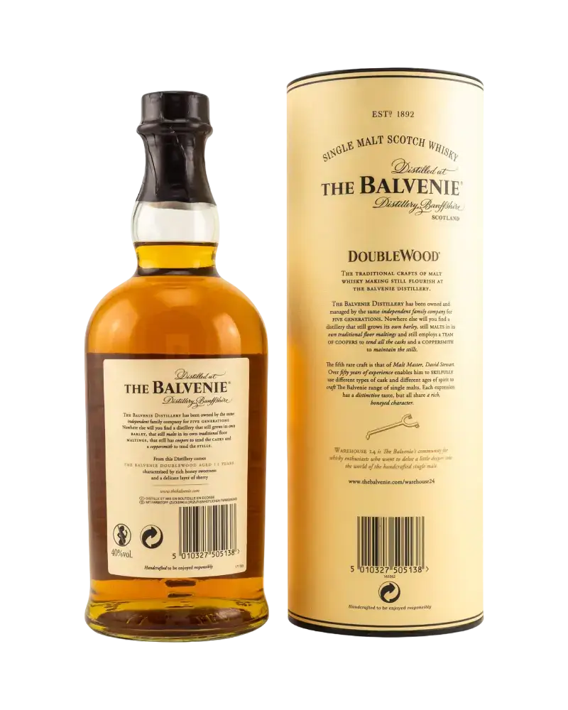 The Balvenie Double Wood 12 Jahre (Tube)