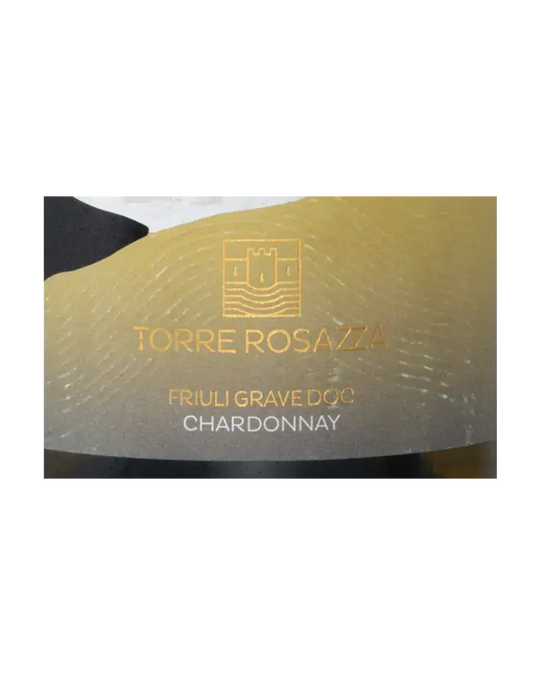 Torre Rosazza Chardonnay, italienischer Weißwein aus Friaul-Julisch-Venetien mit frischen Kräuter- und Pfirsichnoten.