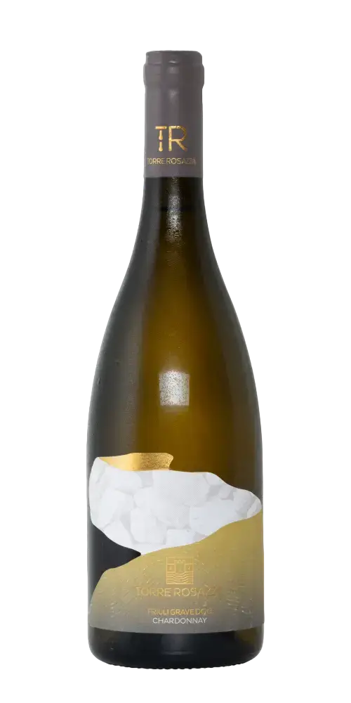 Torre Rosazza Chardonnay, italienischer Weißwein aus Friaul mit frischen Kräuteraromen und 13 % Vol.