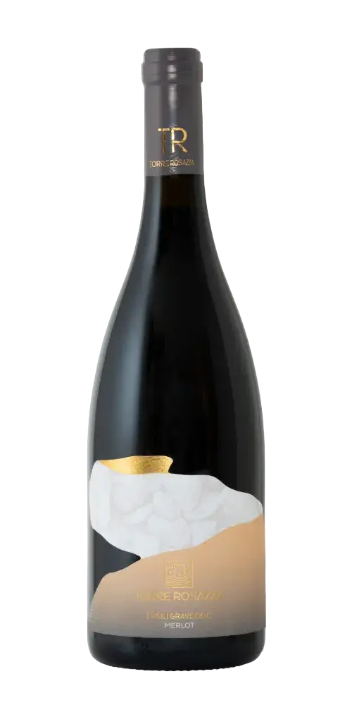 Torre Rosazza Merlot, italienischer Rotwein mit Aromen roter Beeren und seidigen Tanninen.