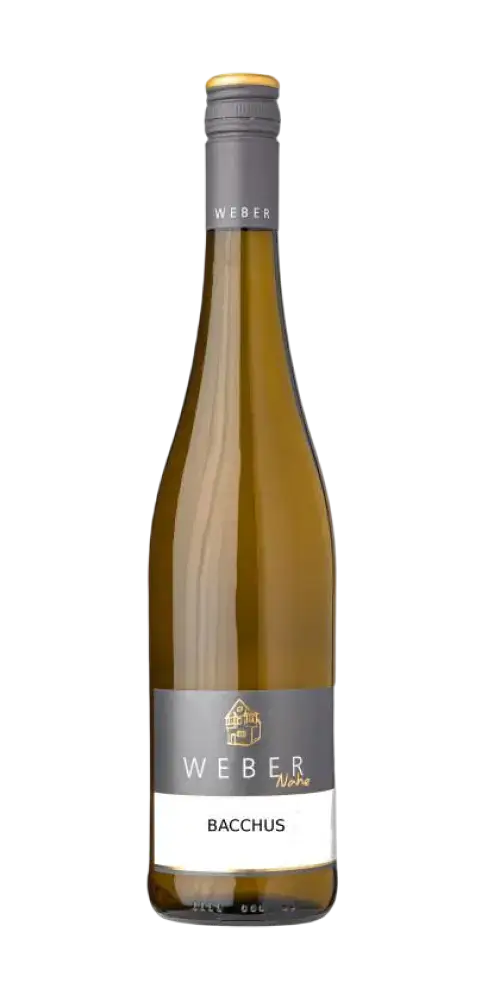 Bacchus, deutscher Weißwein vom Weingut Udo Weber, mit Aromen von Ananas und Birne, 12% Vol.