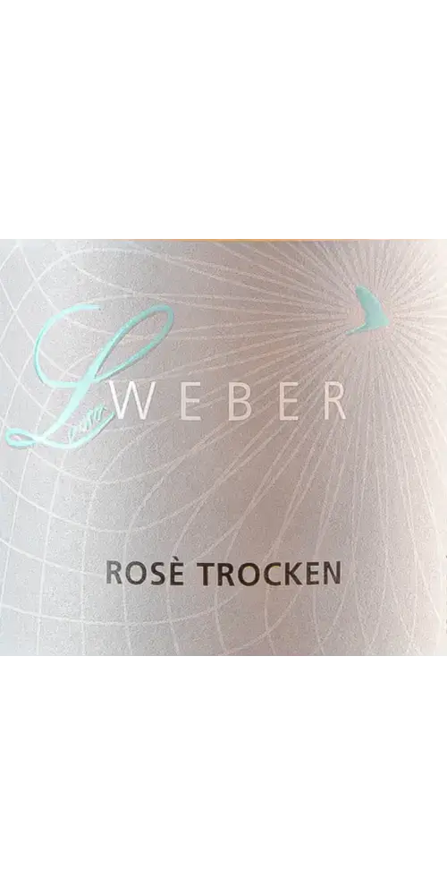 Udo Weber Edition L Rosé, trockener Roséwein aus Nahe, spritzig mit Kirscharomen und alkoholgehalt von 13 %.