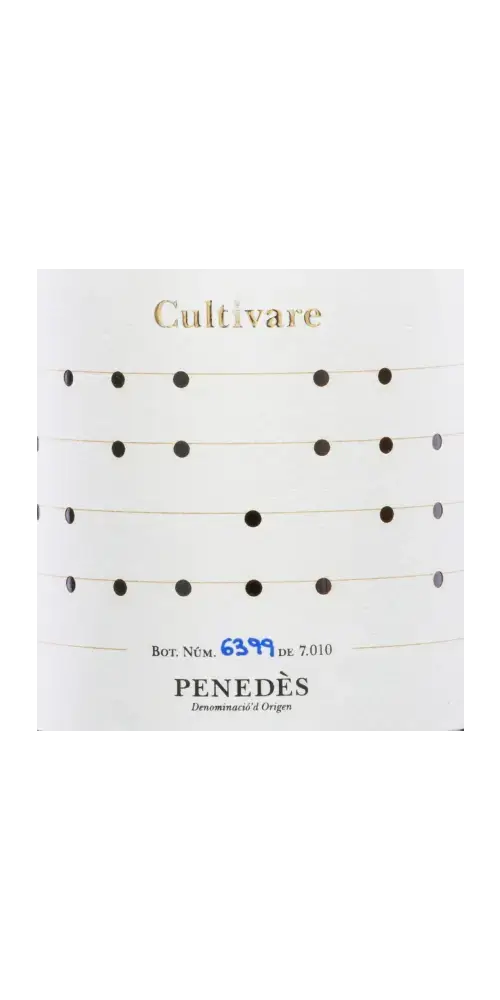 Cultivare, Weißwein aus Penedès, Rebsorte Xarel-lo mit reinen Aromen.