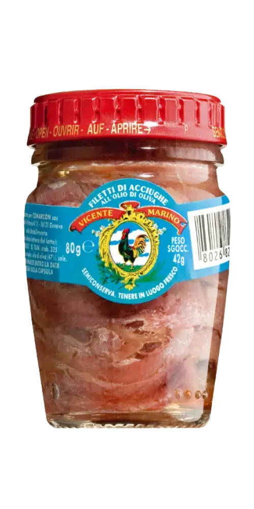 Sardellenfilets in Olivenöl 80g