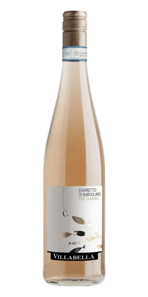 Vigneti Villabella, Chiaretto di Bardolino DOC Classico mit Geschmack von Johannisbeeren und Himbeeren.