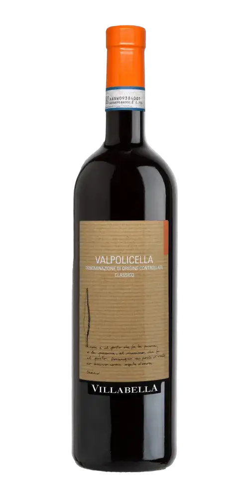 Vigneti Villabella Valpolicella DOC Classico, italienischer Rotwein mit Aromen von Himbeeren und 13 % Vol.