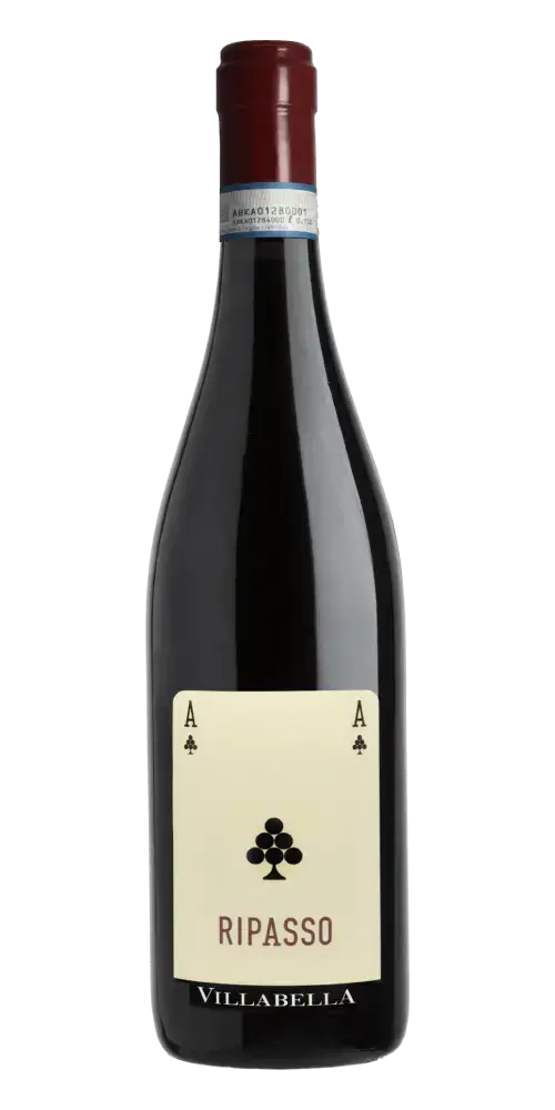 Vigneti Villabella Ripasso, Rotwein aus Valpolicella mit dunklen Fruchtnoten und feiner Würze.
