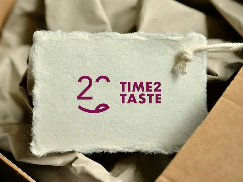 Wein-Versand bei TIME 2 TASTE — plastikfrei verpackt