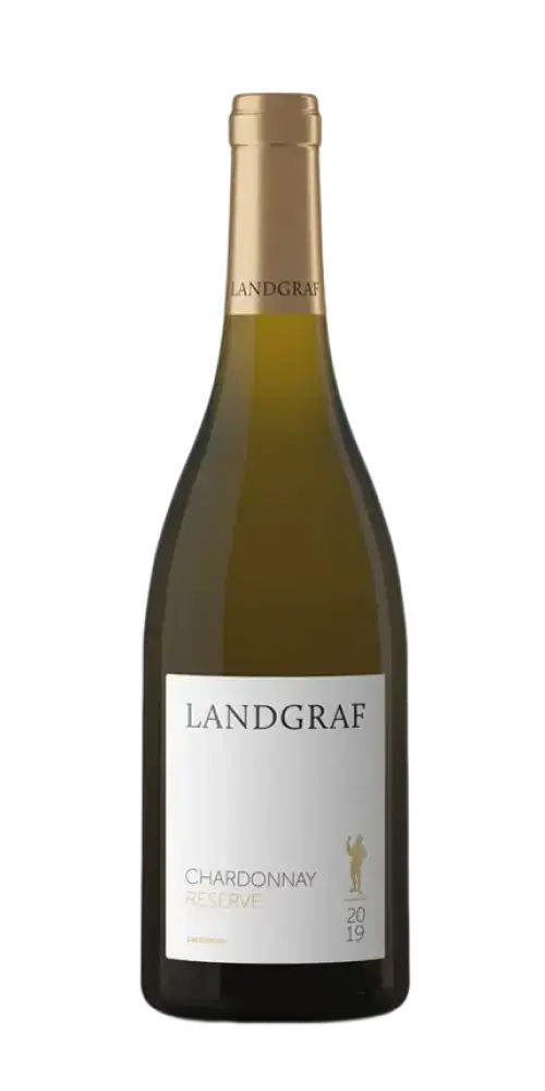 Weingut Landgraf Chardonnay Reserve, frischer Weißwein aus Rheinhessen mit Aromen von reifer Mango und 12 Monate im Fass gereift.