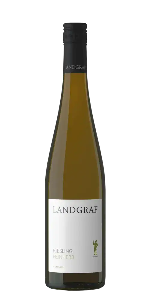 Weingut Landgraf Riesling feinherb, deutscher Weißwein mit fruchtigen Aromen und mineralischen Noten.