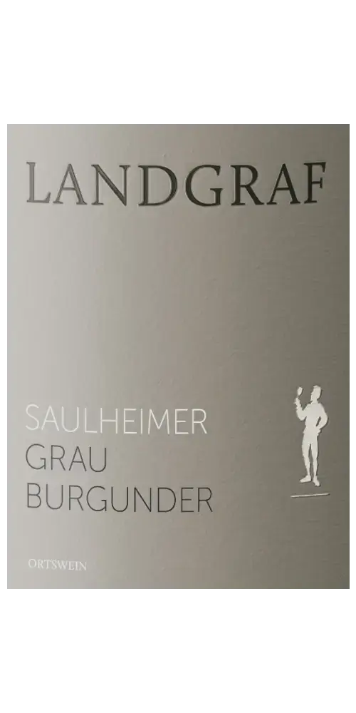 Saulheimer Grauburgunder, trockener Ortswein aus Rheinhessen mit Aromen von Quitte und Birne.