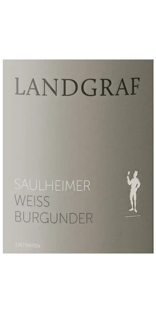 Saulheimer Weißburgunder, trockener Ortswein aus Rheinhessen mit feiner Mineralität und Apfel-Aromen.