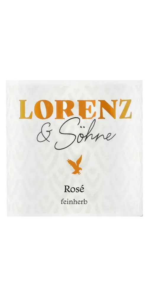 Weingut Lorenz & Söhne, feinherber Rosé aus der Nahe mit feinen Aromen von Himbeere und Erdbeere.