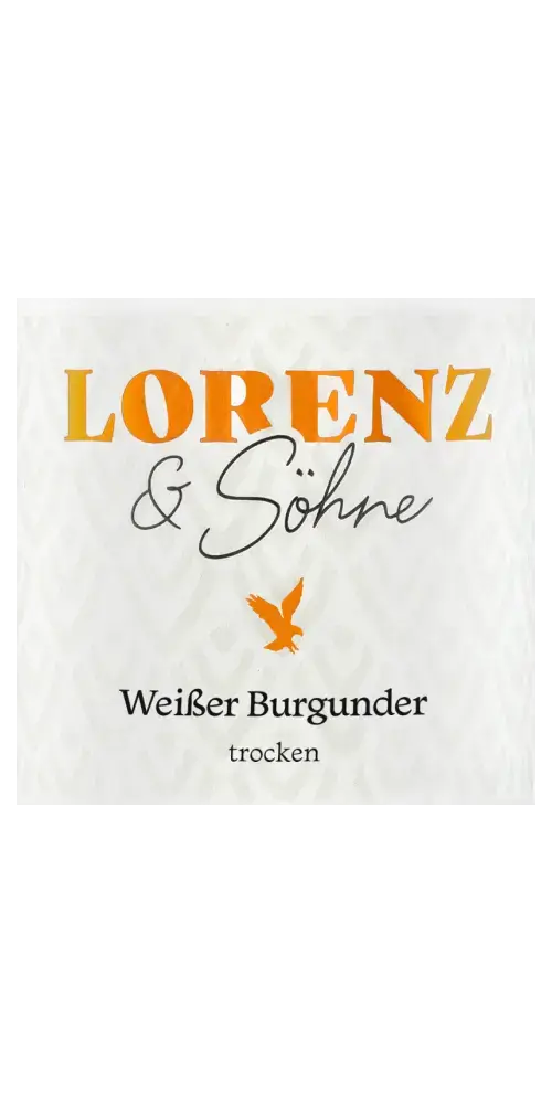 Lorenz & Söhne, trockener Weißburgunder aus Nahe mit Aromen von Honigmelone und einem fruchtigen Finish.