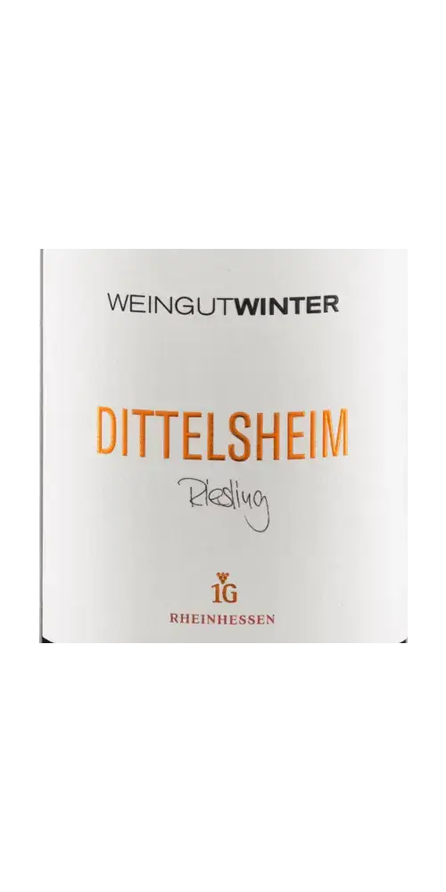Dittelsheim Riesling – Weißwein aus Rheinhessen, Rebsorte Riesling.