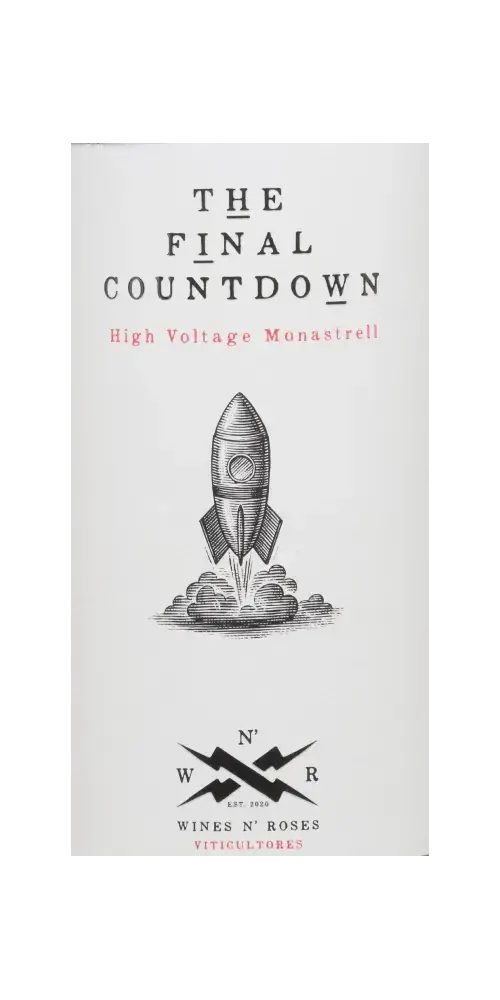 The Final Countdown, spanischer Rotwein aus Valencia, aus der Rebsorte Monastrell.